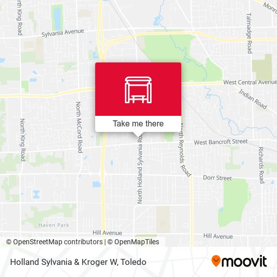 Holland Sylvania & Kroger W map