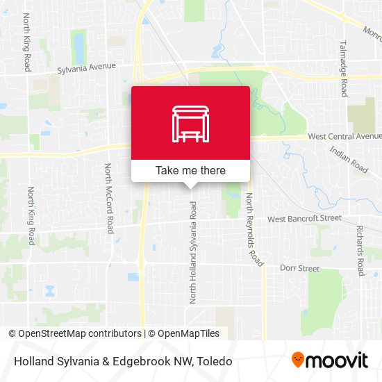 Mapa de Holland Sylvania & Edgebrook NW