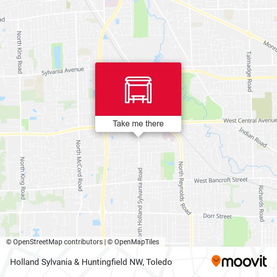 Holland Sylvania & Huntingfield NW map