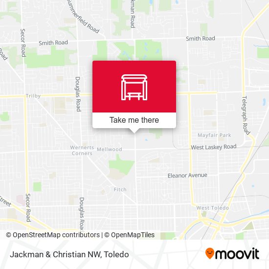 Jackman & Christian NW map