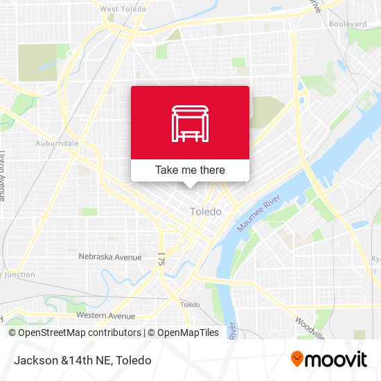 Mapa de Jackson &14th NE