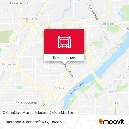 Lagrange & Bancroft NW map