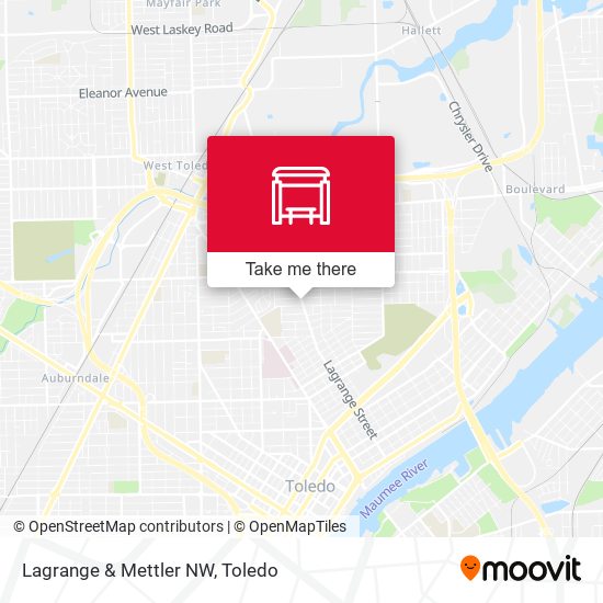 Mapa de Lagrange & Mettler NW