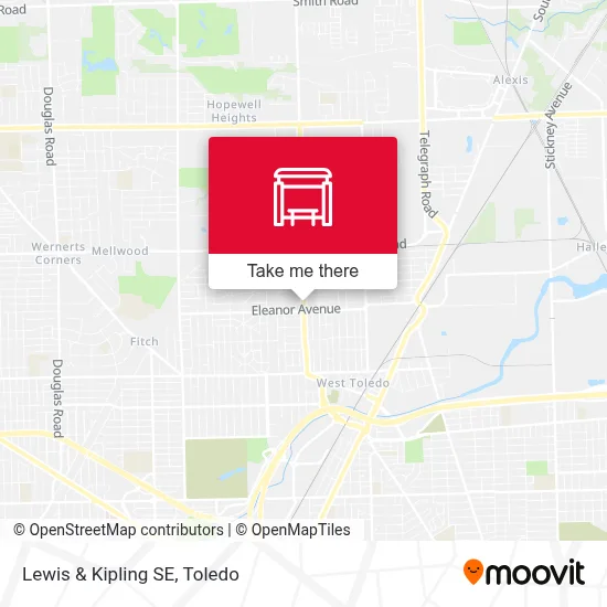 Lewis & Kipling SE map