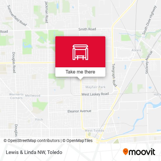 Mapa de Lewis & Linda NW