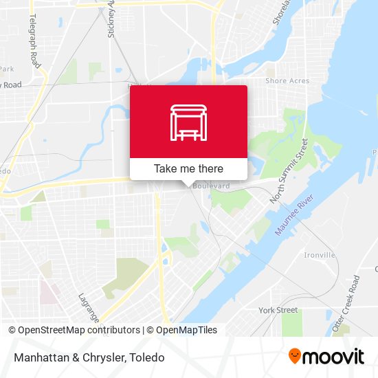 Mapa de Manhattan & Chrysler