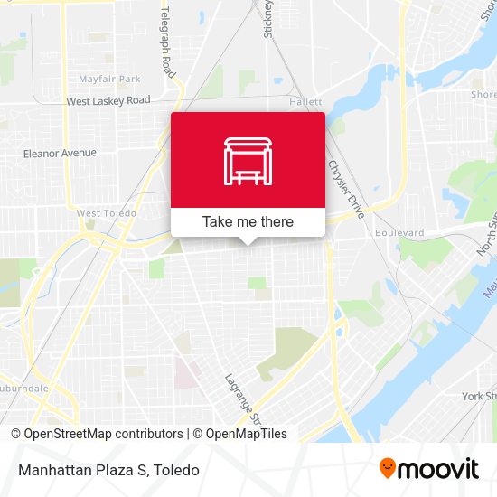 Mapa de Manhattan Plaza S