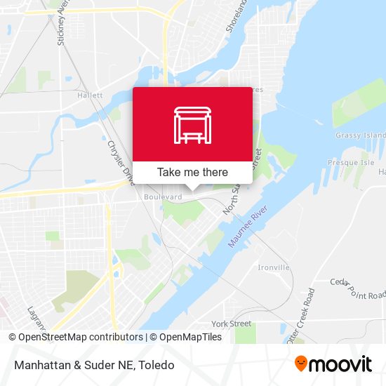 Manhattan & Suder NE map