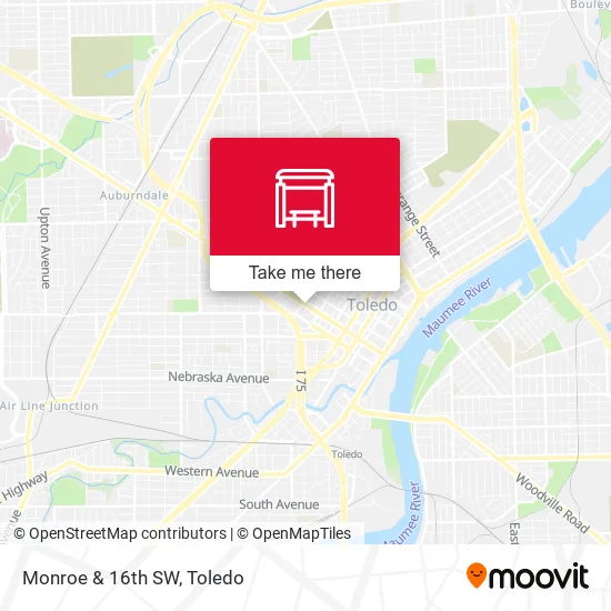 Mapa de Monroe & 16th SW