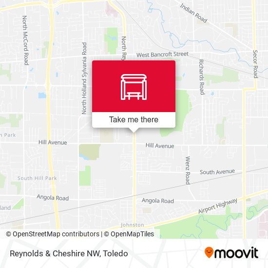 Reynolds & Cheshire NW map