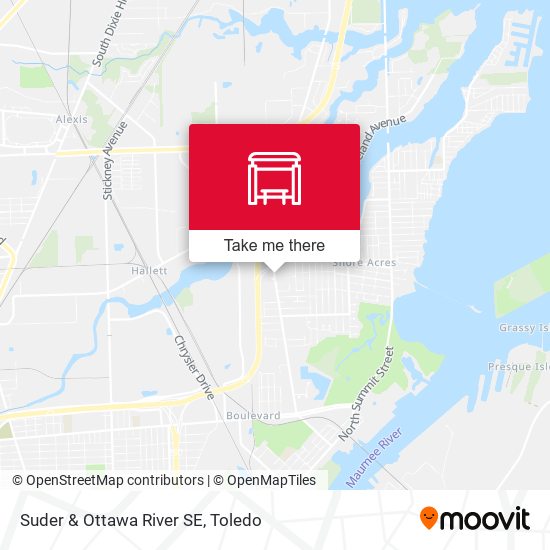 Mapa de Suder & Ottawa River SE