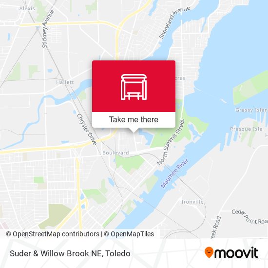 Mapa de Suder & Willow Brook NE