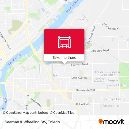 Seaman & Wheeling SW map