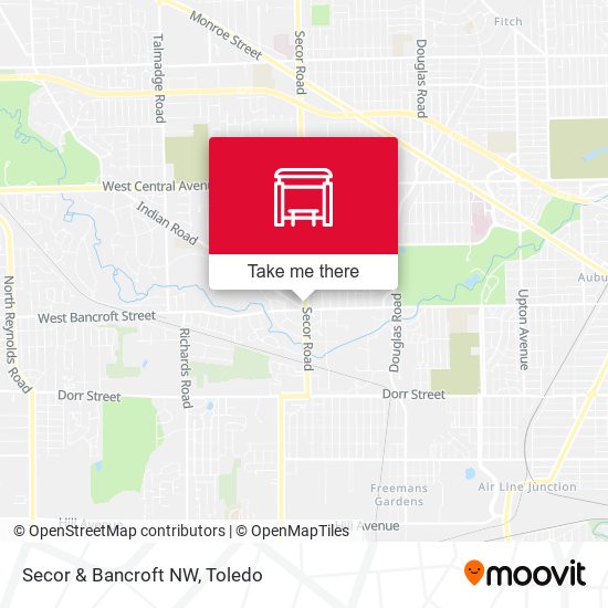 Secor & Bancroft NW map