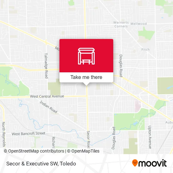 Secor & Executive SW map