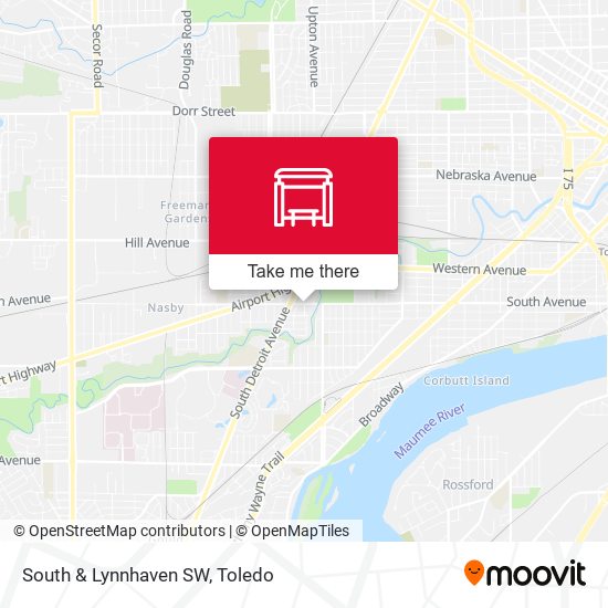 Mapa de South & Lynnhaven SW
