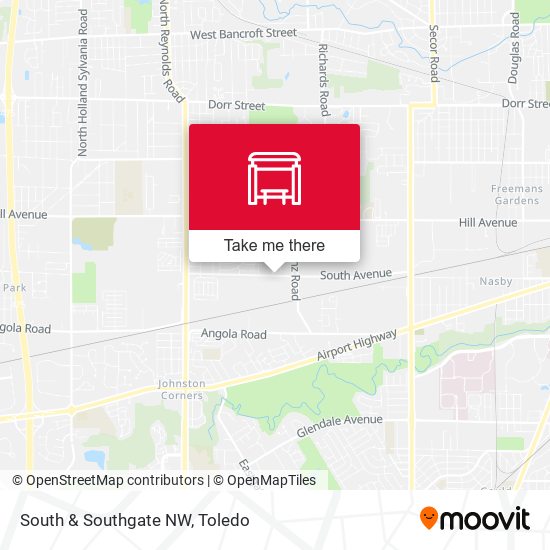 Mapa de South & Southgate NW