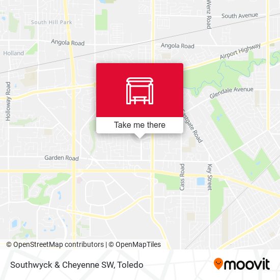 Mapa de Southwyck & Cheyenne SW