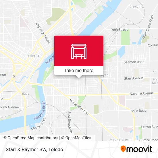 Starr & Raymer SW map