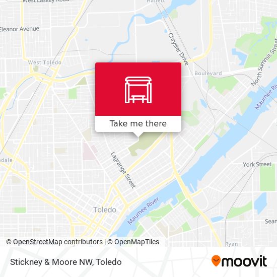Mapa de Stickney & Moore NW