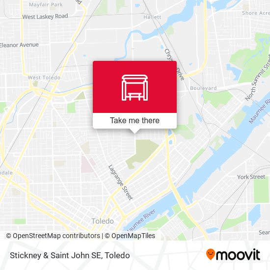 Stickney & Saint John SE map