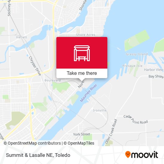 Summit & Lasalle NE map