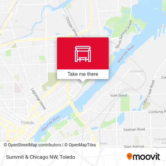 Summit & Chicago NW map