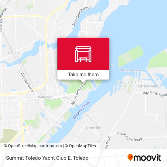 Summit Toledo Yacht Club E map