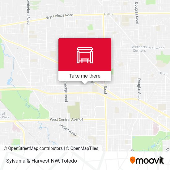 Mapa de Sylvania & Harvest NW