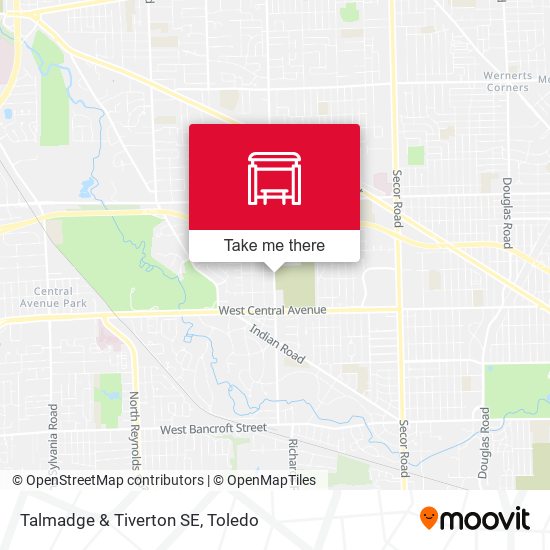 Mapa de Talmadge & Tiverton SE