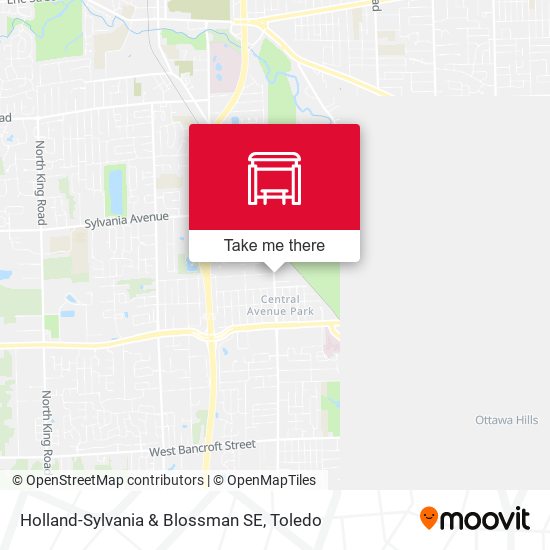 Holland-Sylvania & Blossman SE map