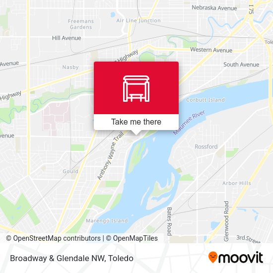 Mapa de Broadway & Glendale NW