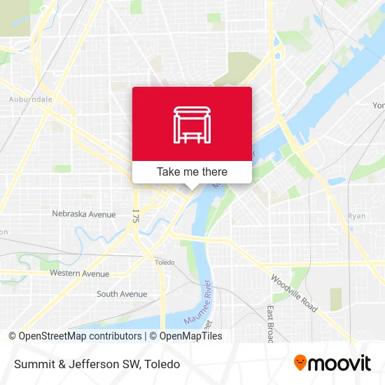 Summit & Jefferson SW map