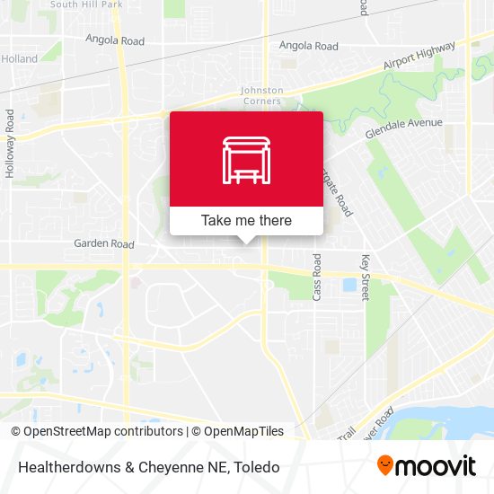 Healtherdowns & Cheyenne NE map