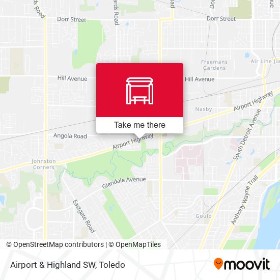 Mapa de Airport & Highland SW