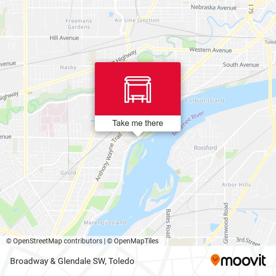 Mapa de Broadway & Glendale SW