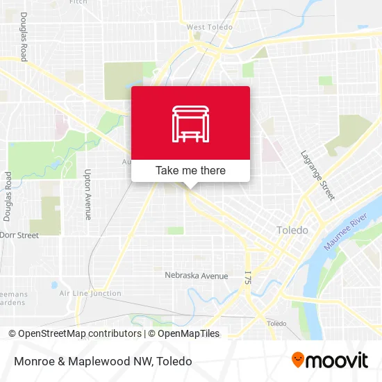 Mapa de Monroe & Maplewood NW
