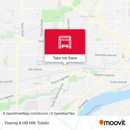 Mapa de Fearing & Hill NW