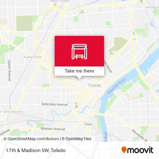 Mapa de 17th & Madison SW
