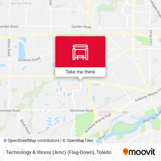 Mapa de Technology & Illinois (Amc) (Flag-Down)
