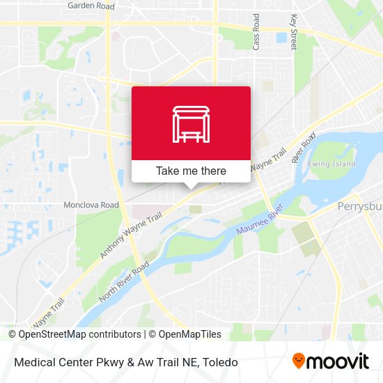 Medical Center Pkwy & Aw Trail NE map