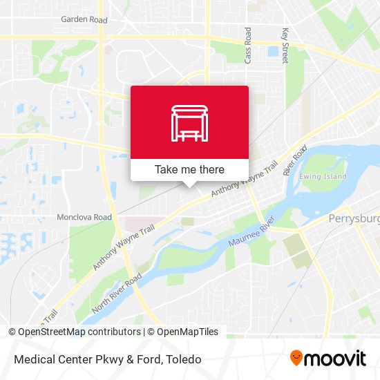 Medical Center Pkwy & Ford map