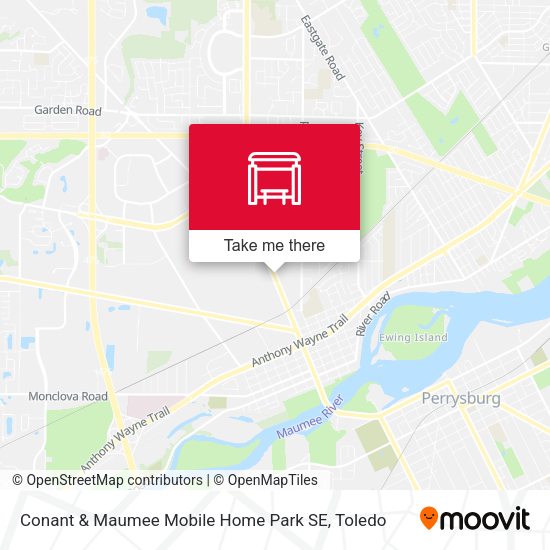 Mapa de Conant & Maumee Mobile Home Park SE