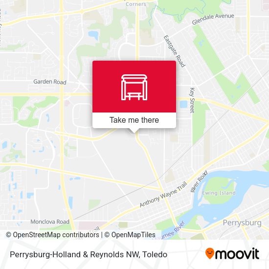 Perrysburg-Holland & Reynolds  NW map