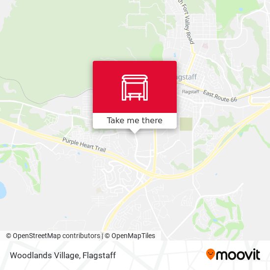 Woodlands Village map