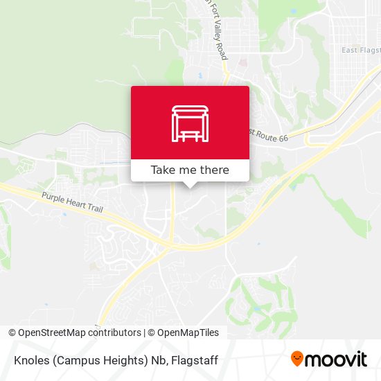 Knoles (Campus Heights) Nb map