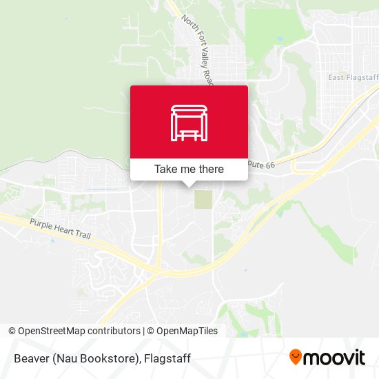 Beaver (Nau Bookstore) map