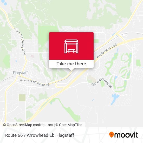 Mapa de Route 66 / Arrowhead Eb