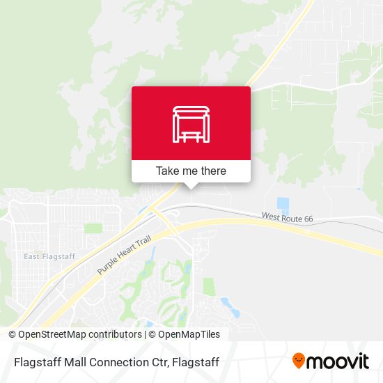 Flagstaff Mall Connection Ctr map