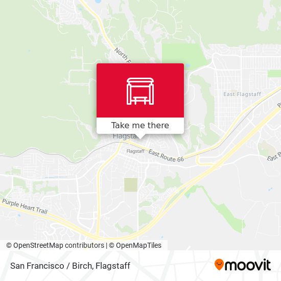 San Francisco / Birch map